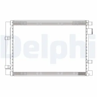 CF20306 Конденсатор, Кондиціонер DELPHI підбір по vin на Brocar