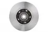 0986479575 Диск тормозной (задний) Renault Megane III/Scenic III 08- (260x8) (+ABS) (с подшипником) BOSCH підбір по vin на Brocar