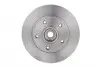 0986479575 Диск тормозной (задний) Renault Megane III/Scenic III 08- (260x8) (+ABS) (с подшипником) BOSCH підбір по vin на Brocar