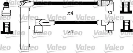346237 Комплект проводов зажигания VALEO подбор по vin на Brocar