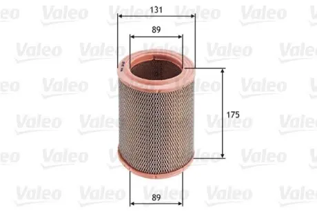 585635 Фільтр повітряний VALEO підбір по vin на Brocar
