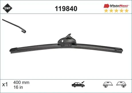 119840 Стеклоочиститель SWF підбір по vin на Brocar