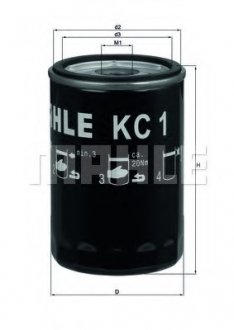 KC1 Фільтр палива MAHLE / KNECHT підбір по vin на Brocar