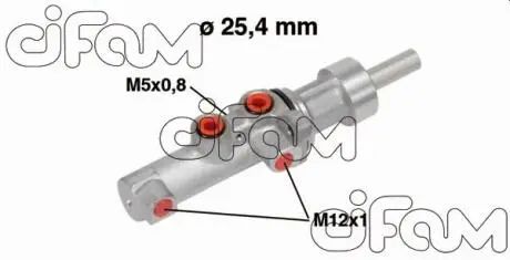 202752 Головний гальмівний циліндр Sprinter 06-09,VW Crafter 44506 CIFAM підбір по vin на Brocar