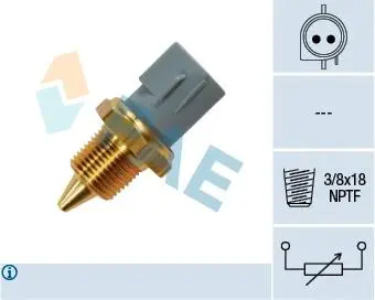 33430 Датчик температури охолоджуючої рідини Ford Transit 2.0 77-94 FAE підбір по vin на Brocar