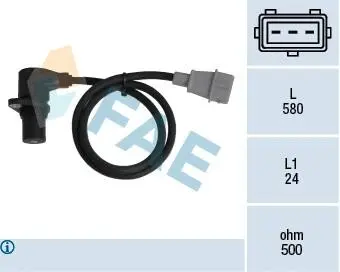 79010 Датчик колінчастого вала FAE підбір по vin на Brocar