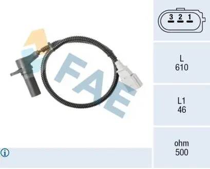 79115 Датчик швидкості (вир-во FAE) FAE підбір по vin на Brocar