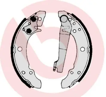 S85507 Гальмівна колодка. BREMBO підбір по vin на Brocar