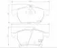 P71007 Комплект тормозных колодок, дисковый тормоз BREMBO підбір по vin на Brocar