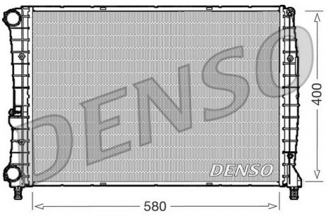 DRM01002 Радіатор DENSO підбір по vin на Brocar