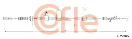 1MA005 LINKA HAMULCA RĘCZNEGO MAZDA COFLE підбір по vin на Brocar