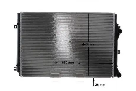 CIR32000S Низькотемпературний радіатор, охолоджувач наддув. повітря MAHLE / KNECHT підбір по vin на Brocar