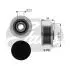 OAP7282 SPRZĘGŁO ALTERNATORA CITROEN GATES підбір по vin на Brocar
