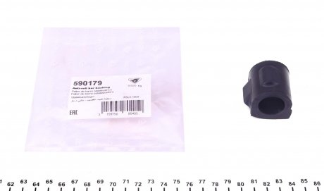 590179 Втулка стабілізатора (переднього/внутрішнього) Renault Logan/Sandero 04- (d=23.5mm) HUTCHINSON підбір по vin на Brocar
