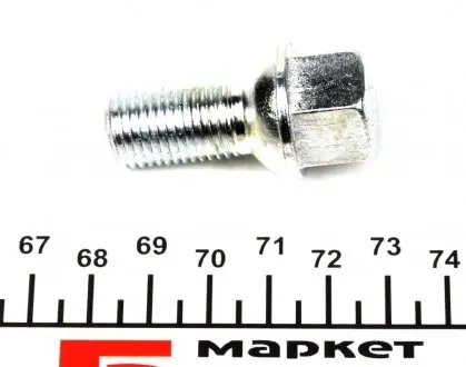 0233021 Болт колеса MB Vito (W638) 96- (M14x1.5mm) TRUCKTEC подбор по vin на Brocar