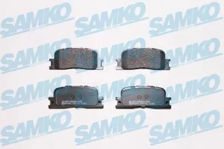 5SP1115 КОЛОДКИ ТОРМОЗНЫЕ ДИСКОВЫЕ SAMKO подбор по vin на Brocar