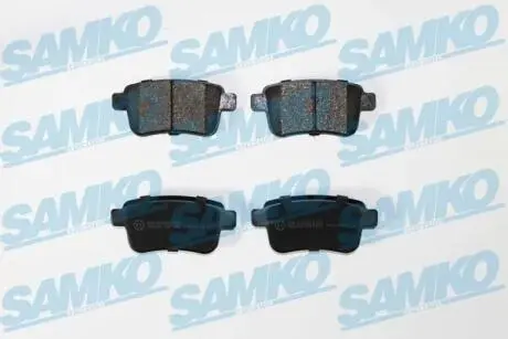 5SP1487 Гальмівні колодки зад. Kangoo 08- SAMKO підбір по vin на Brocar