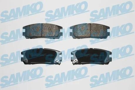 5SP524 Гальмівні колодки дискові зад. Opel Frontera A,B 95- SAMKO підбір по vin на Brocar