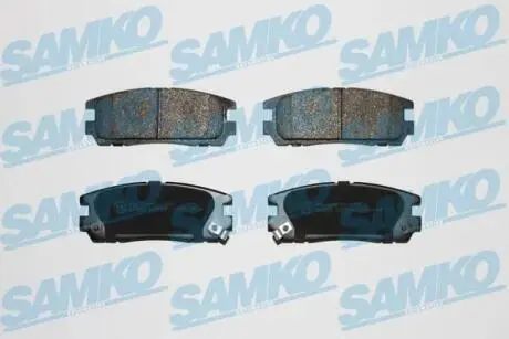 5SP524 Гальмівні колодки дискові зад. Opel Frontera A,B 95- SAMKO підбір по vin на Brocar