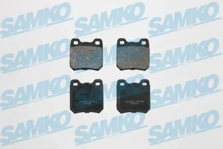 5SP584 Комплект тормозных колодок, дисковый тормоз SAMKO подбор по vin на Brocar
