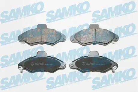 5SP717 Комплект тормозных колодок, дисковый тормоз SAMKO подбор по vin на Brocar