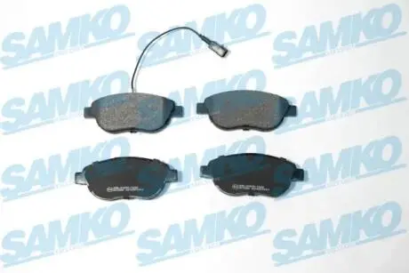 5SP764 Комплект тормозных колодок, дисковый тормоз SAMKO подбор по vin на Brocar