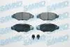 5SP903 Колодки тормозные Peugeot 206, 306 SAMKO підбір по vin на Brocar