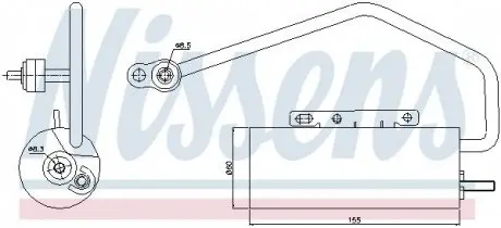 95447 Осушитель NISSENS подбор по vin на Brocar