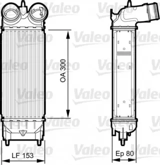 818244 Інтеркулер VALEO підбір по vin на Brocar