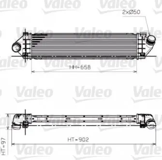 818246 Інтеркулер VALEO підбір по vin на Brocar