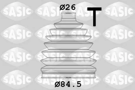 1906067 Пильовик привідного валу SASIC 1906064 ZEW KIA SPORTAGE 1.7CRDI 10- SASIC підбір по vin на Brocar