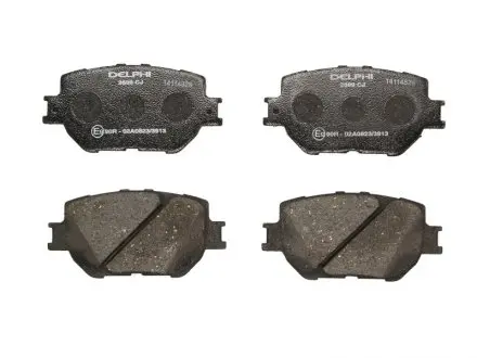 LP2699 Гальмівні колодки, дискові DELPHI підбір по vin на Brocar