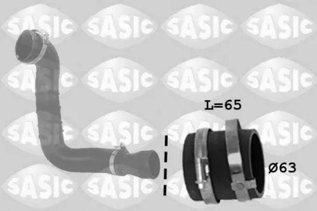 3356083 PRZEWÓD POWIETRZA FORD FOCUS SASIC підбір по vin на Brocar