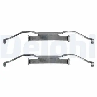 LX0153 Комплектующие, колодки дискового тормоза DELPHI підбір по vin на Brocar