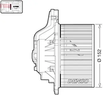 DEA41015 Вентилятор салону HYUNDAI / KIA i30 / Cee`D 2011 - DENSO підбір по vin на Brocar