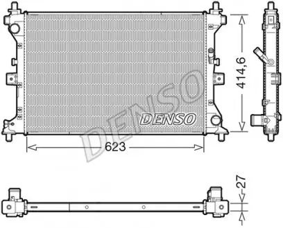 DRM47039 Радіатор DENSO підбір по vin на Brocar