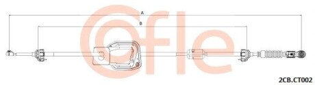 2CBCT002 LINKA ZMIANY BIEGÓW CITROEN COFLE підбір по vin на Brocar