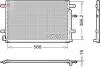 Радиатор кондиционера AUDI A4 (8EC, B7) 04-08, A4 (8K2, B8) 08-15, A4 Avant (8ED, B7) 04-08 DCN02038