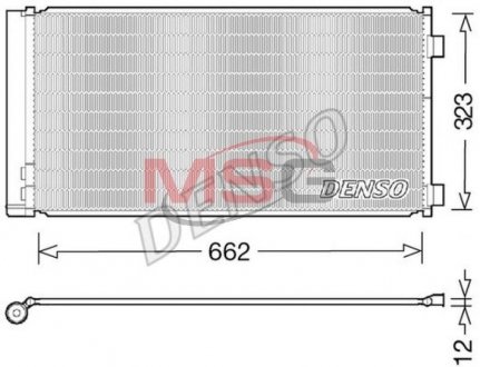 DCN05103 Конденсатор DENSO підбір по vin на Brocar