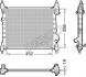 DRM15014 Радиатор основной DENSO підбір по vin на Brocar