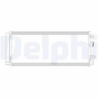 CF20381 CHŁODNICA KLIMATYZACJI OPEL DELPHI підбір по vin на Brocar