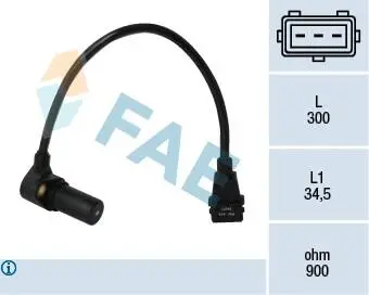 79071 Датчик швидкості (вир-во FAE) FAE підбір по vin на Brocar
