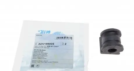 ADV188005 Втулка стабилизатора (переднего) VW Polo/Skoda Roomster/Fabia 99- (d=16mm) BLUE PRINT подбор по vin на Brocar