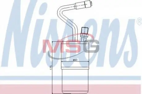 95135 Осушитель кондиционера NISSENS подбор по vin на Brocar