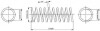 Пружина підвіски задн.Mondeo Універсал 96- SP0658