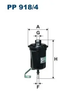 PP9184 Топливный фильтр FILTRON подбор по vin на Brocar