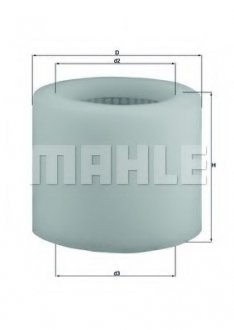 LX123 Воздушный фильтр MAHLE / KNECHT подбор по vin на Brocar