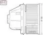 DEA10053 Вентилятор салону FORD Galaxy / S-Max / Kuga 2006 - 2015 DENSO підбір по vin на Brocar