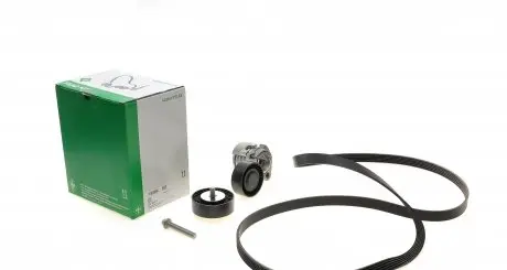 529004310 Комплект ремня генератора BMW 3 (E90)/5 (E60)/6 (E63)/7 (E65/E66/E67) 04-11 (6PK1990) INA подбор по vin на Brocar