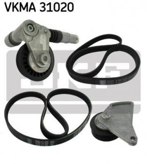 VKMA31020 Комплект доріжкового ремня SKF підбір по vin на Brocar